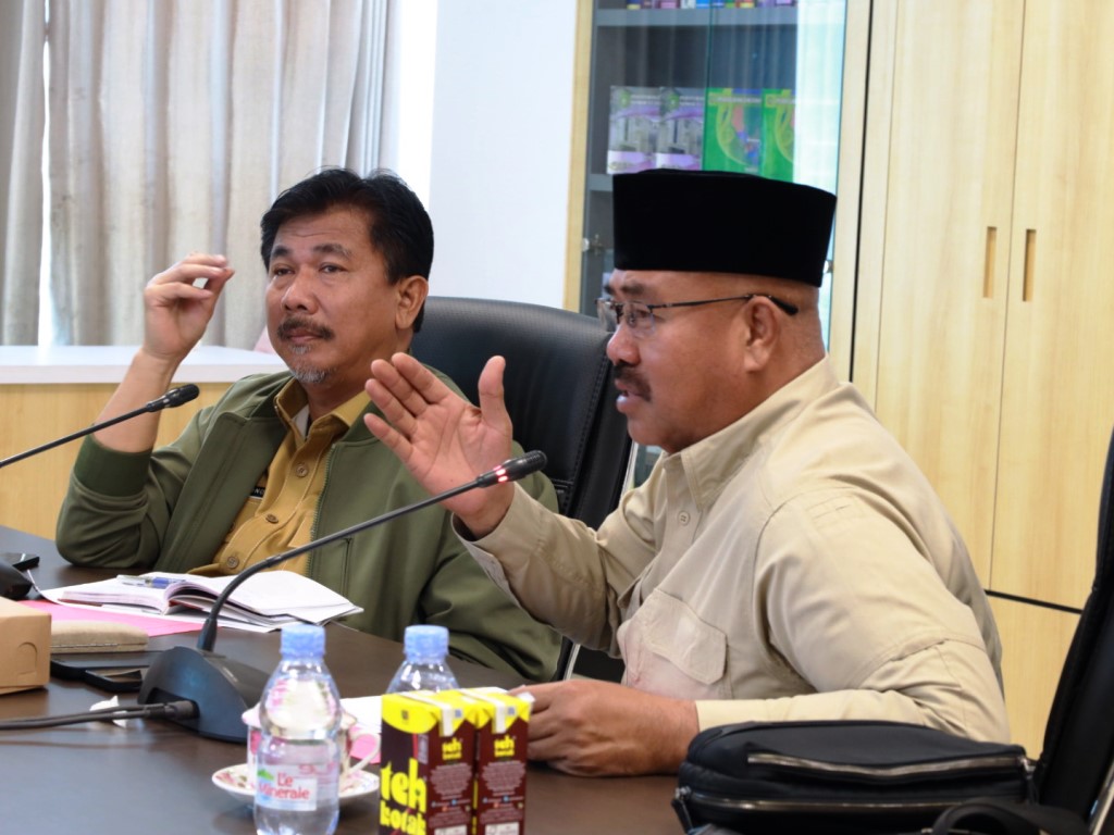 BAHAS: Rakor evaluasi infrastruktur kawasan pertanian di Kukar.