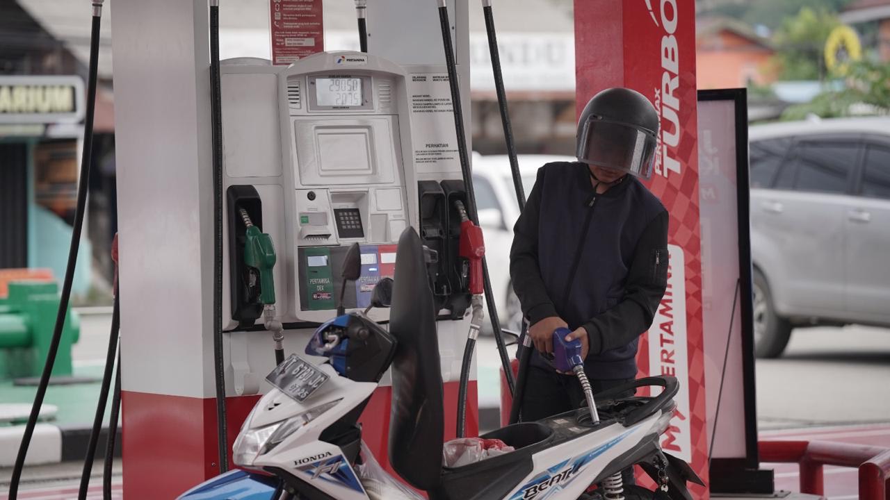 PENYALURAN: Pertamina memastikan stok bahan bakar minyak, elpiji, dan avtur di Kaltim aman selama Ramadan hingga Idulfitri 1445 Hijriah.