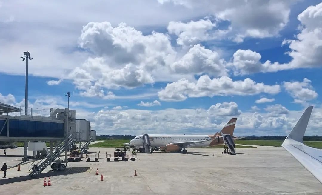HADIR LAGI: Bandara APT Pranoto kembali menambah rute yakni Samarinda-Bali (PP) yang akan terbang perdana pada Jumat (26/4) mendatang. Selanjutnya rute harian berlangsung Senin, Rabu, Jumat dan Minggu