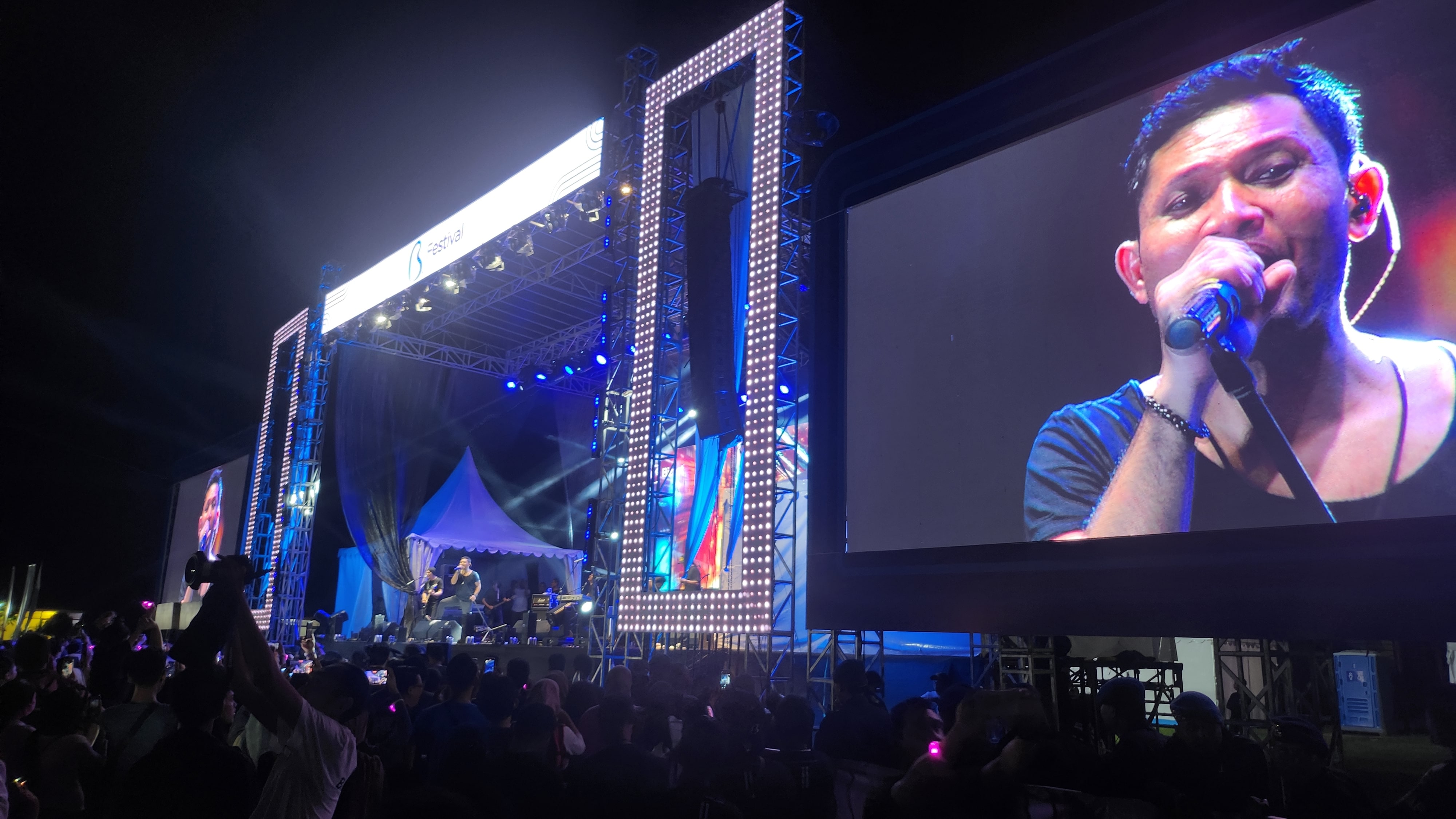 APRESIASI PENGGUNA: Biznet menggelar festival di Lapangan Bola SPN Brimob Polda Kaltim, Sabtu (27/4).