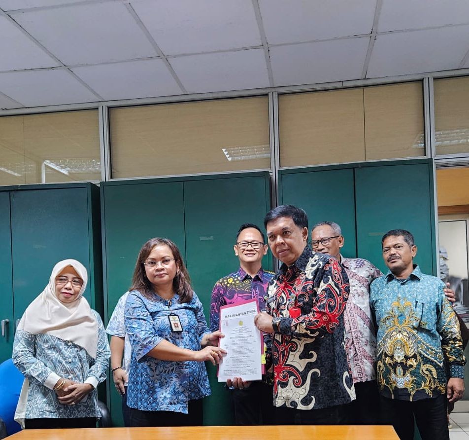 PERKEBUNAN: Kerja sama yang dilakukan Kepala Disbun Kaltim Ence Achmad Rafiddin Rizal diharapkan meningkatkan kualitas perkebunan sawit di sejumlah daerah.  &nbsp;
