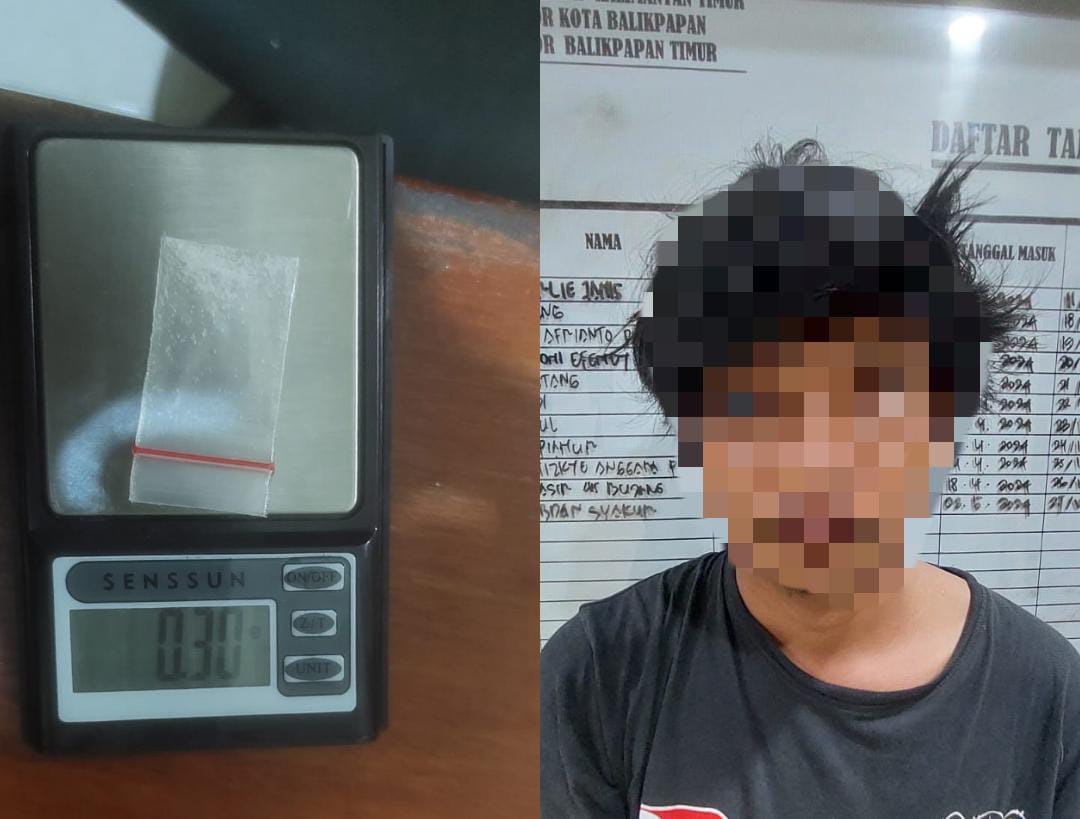 JANGAN DITIRU: Pelaku PR ditangkap beserta barang buktinya oleh Unit Jatanras Polsek Balikpapan Timur.