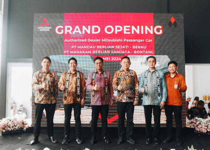 PERLUAS JARINGAN: Mitsubishi tambah 2 diler baru di Kalimantan Timur dengan fasilitas lengkap 3S (Sales, Service, dan Spare parts)