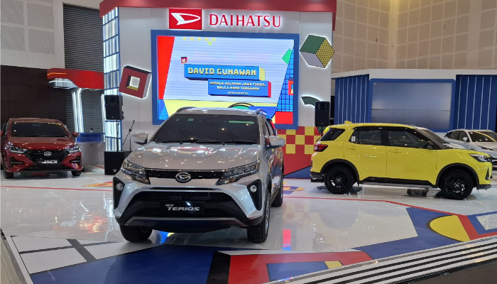 PAMERAN: Daihatsu bawa 4 unit Display di pameran otomotif Indonesia International Motor Show (IIMS) 2024, yang berlangsung 29 Mei hingga 2 Juni 2024 di Grand City Convex, Surabaya.