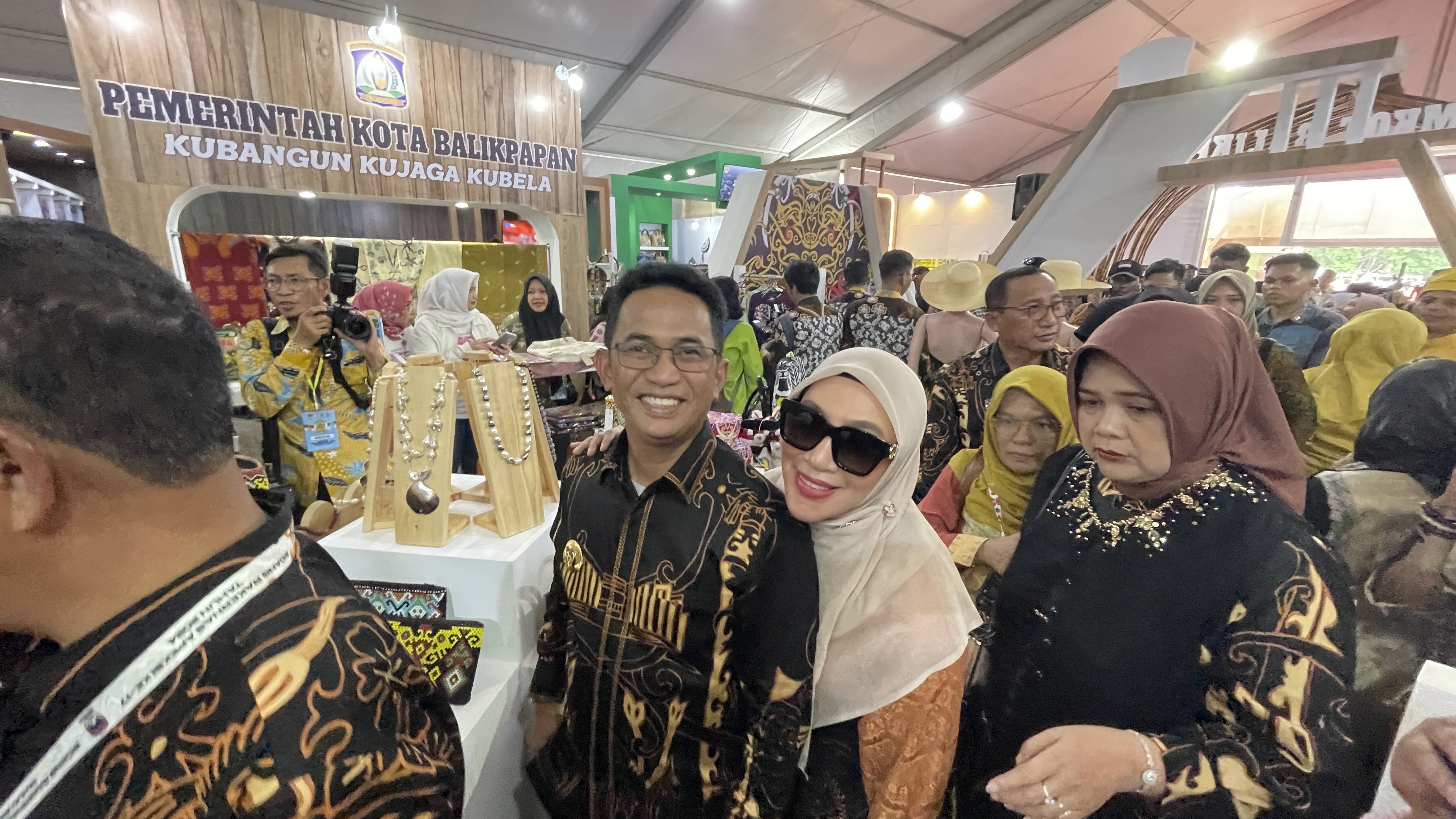 KUNJUNGI: Wali Kota Balikpapan Rahmad Mas
