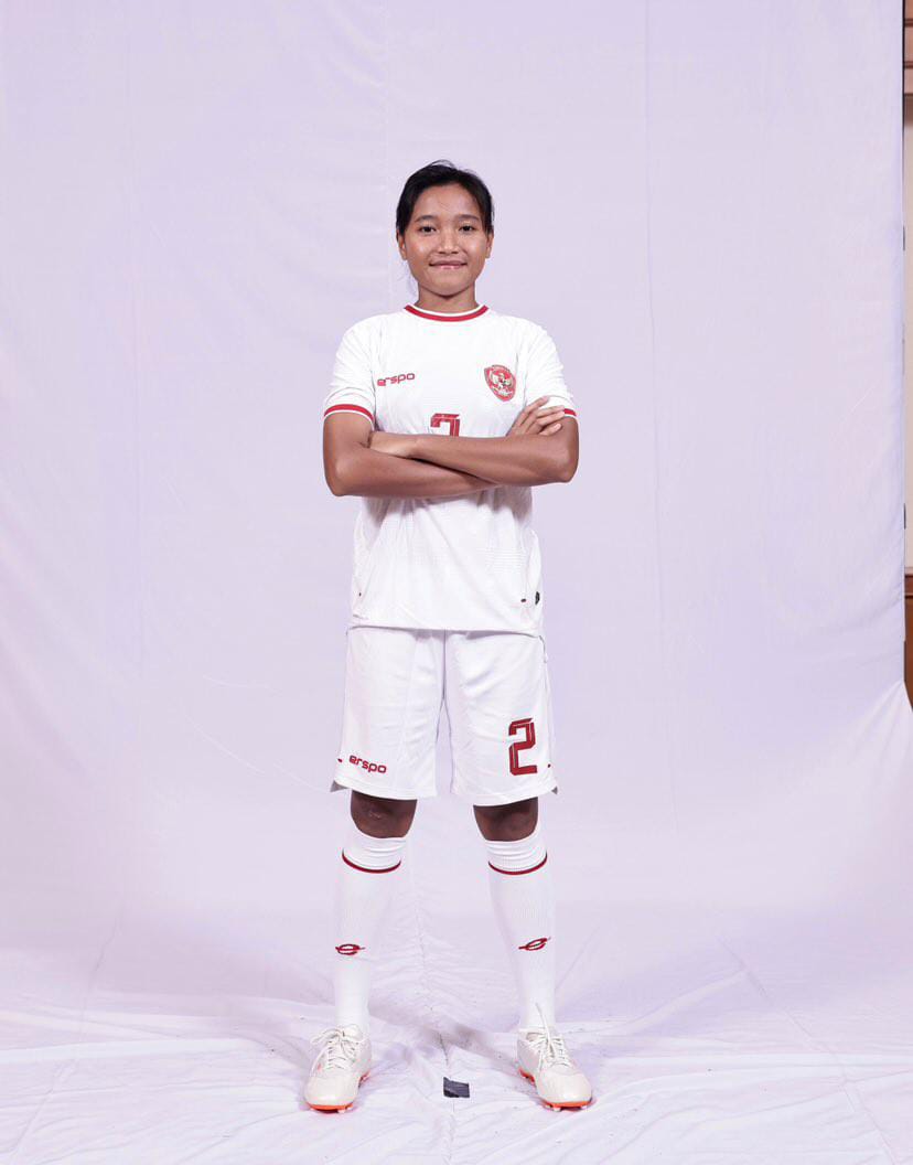 SIAP: Citra Ramadhani menjadi kebanggaan Kaltim setelah dipanggil timnas putri. (Foto: Eko Pralistio)