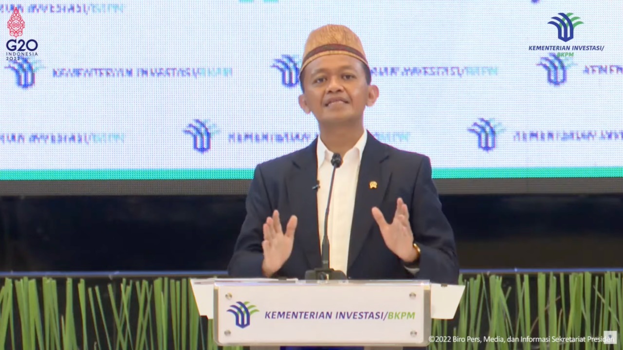 Menteri Investasi Bahlil Lahadalia