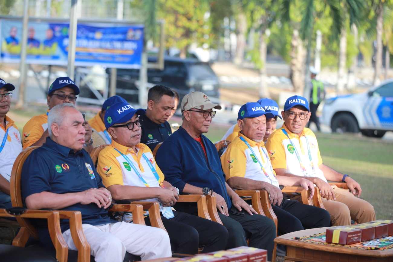 SIAP TEMPUR: Kaltim menjadi salah satu kontestan yang berkomitmen untuk menyukseskan PON XXI Aceh-Sumut 2024. (DONI ADITYA/KP)