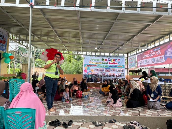 PENTING: Kepala Teknik Tambang / Direktur PT IBP, Dr. Ir. H. Agus Wiramsya Oscar, ST., MT., CPI., IPU memberikan arahan pentingnya ketahanan kesehatan.