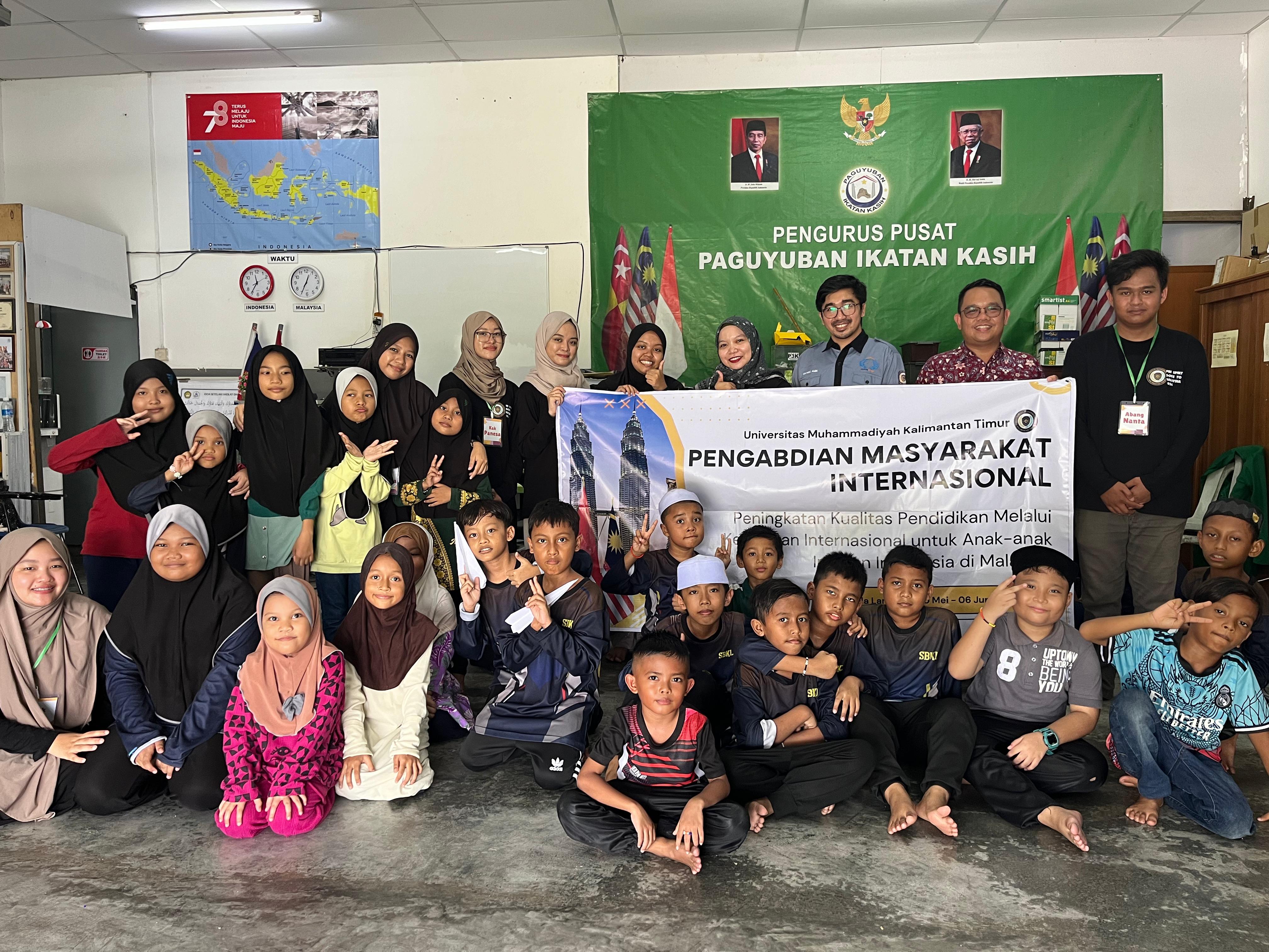 Anak-anak imigran Indonesia di Malaysia mendapat pemahaman tentang nilai-nilai Pancasila. (Foto: Ist)