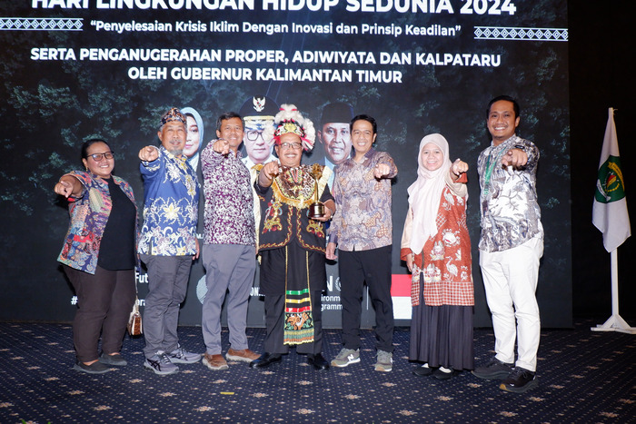 DIPERTAHANKAN: Pupuk Kaltim mempertahankan Properda Emas ke-9 tahun ini.