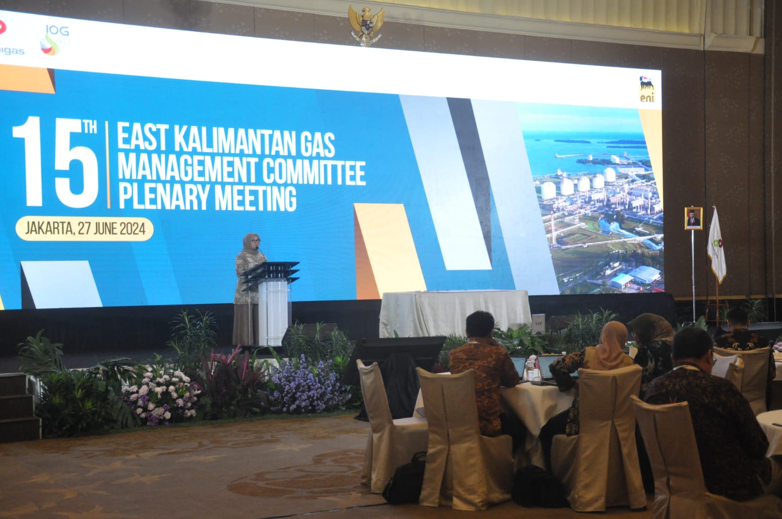 BAHAS ENERGI: Suasana pelaksanaan Rapat Pleno ke-15 EKGMC. (Foto: Ist)