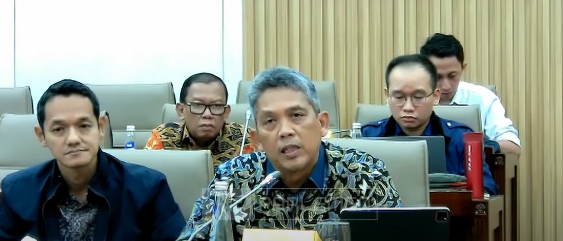 Direktur Utama PT Wijaya Karya (Persero) Tib Agung Budi  Waskito. (Foto: Tangkapan Layar)