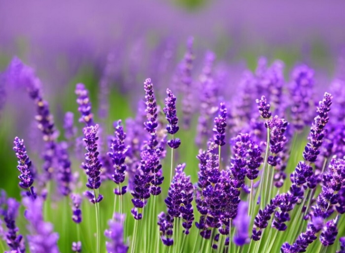 Ilustrasi tanaman lavender