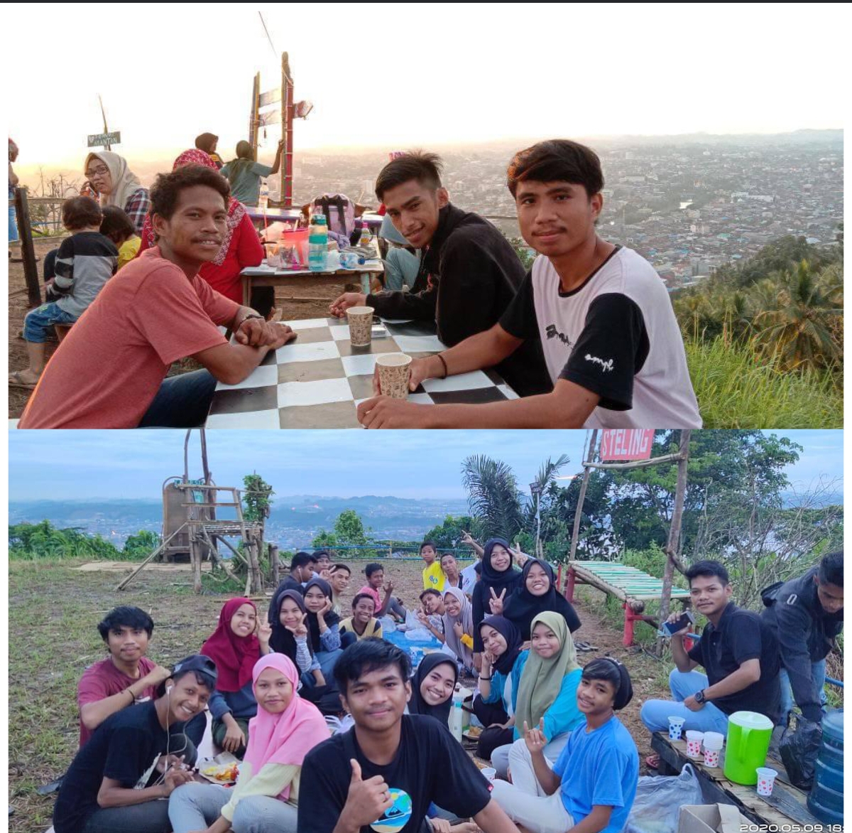 WISATA: Puncak Bukit Steling masih menjadi favorit warga Kota Tepian menikmati keindahan alam dan kota dari atas ketinggian. (FOTO IST)