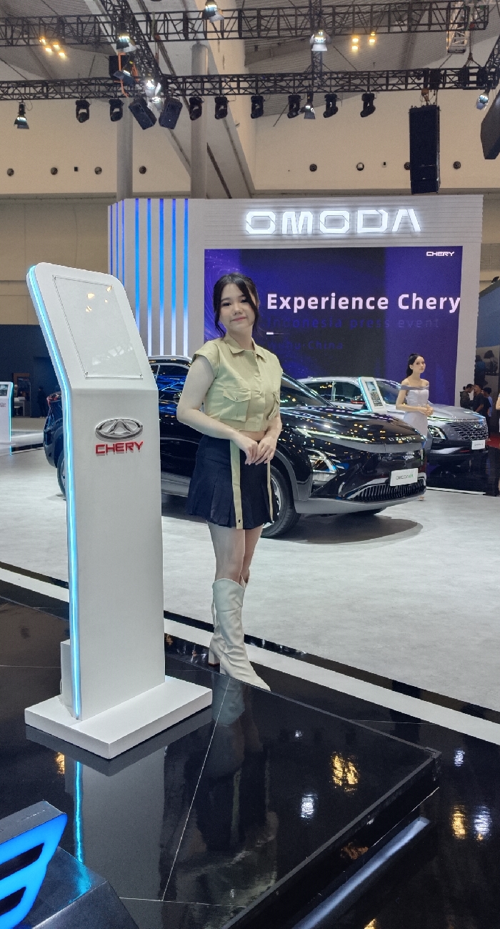 Chery Indonesia turut meramaikan pameran otomotif GIIAS 2024 di ICE, BSD, Tangerang, Banten