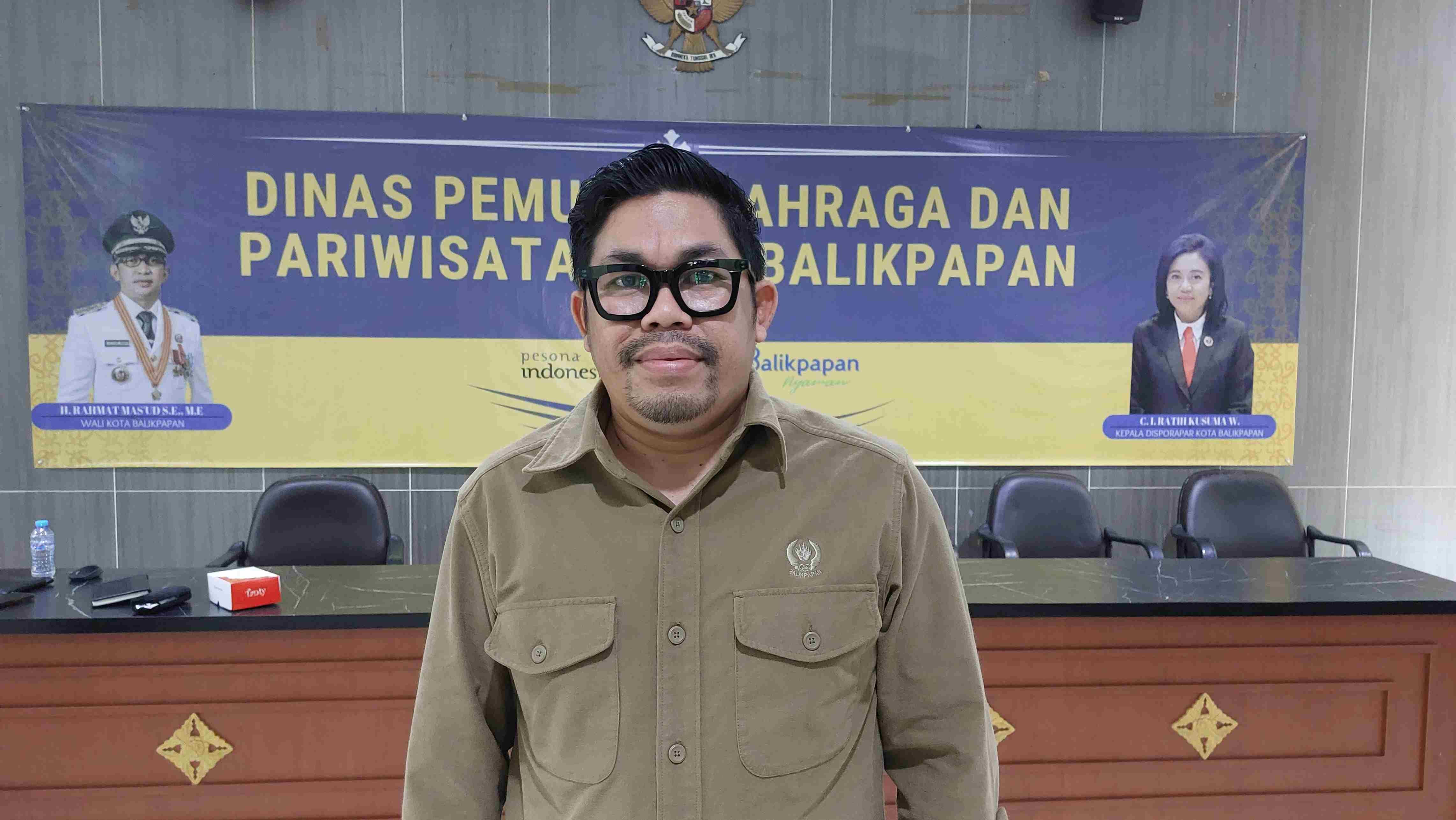 Sekretaris KONI Balikpapan Hasbi Muhammad. (Foto: Okta)