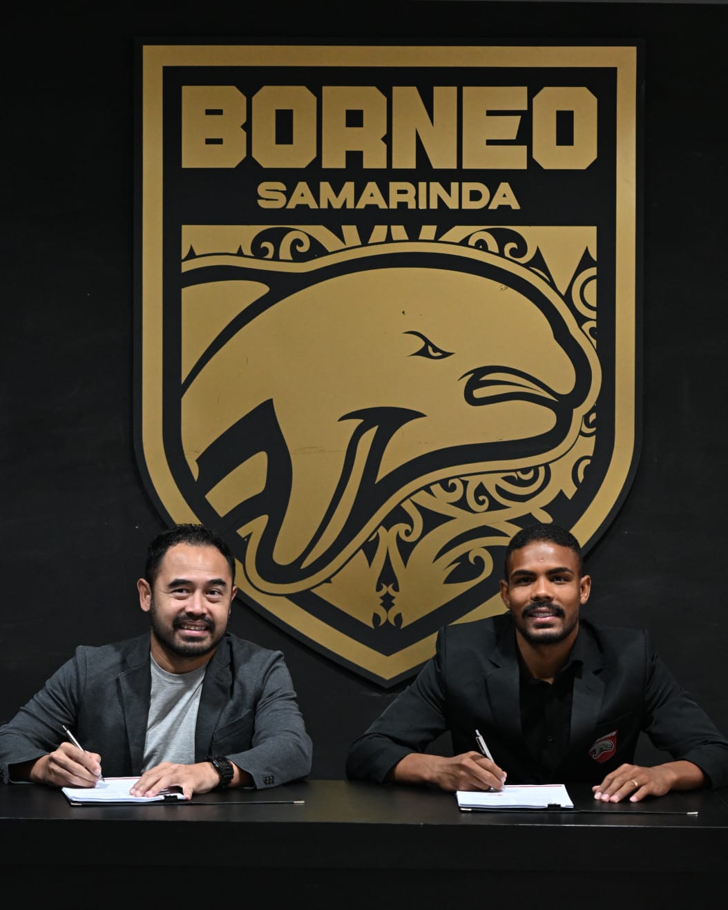SAH: Ronaldo Rodrigues resmi menjadi bagian dari skuad Borneo FC Samarinda pada musim ini.(FOTO: BORNEO FC SAMARINDA MEDIA)
