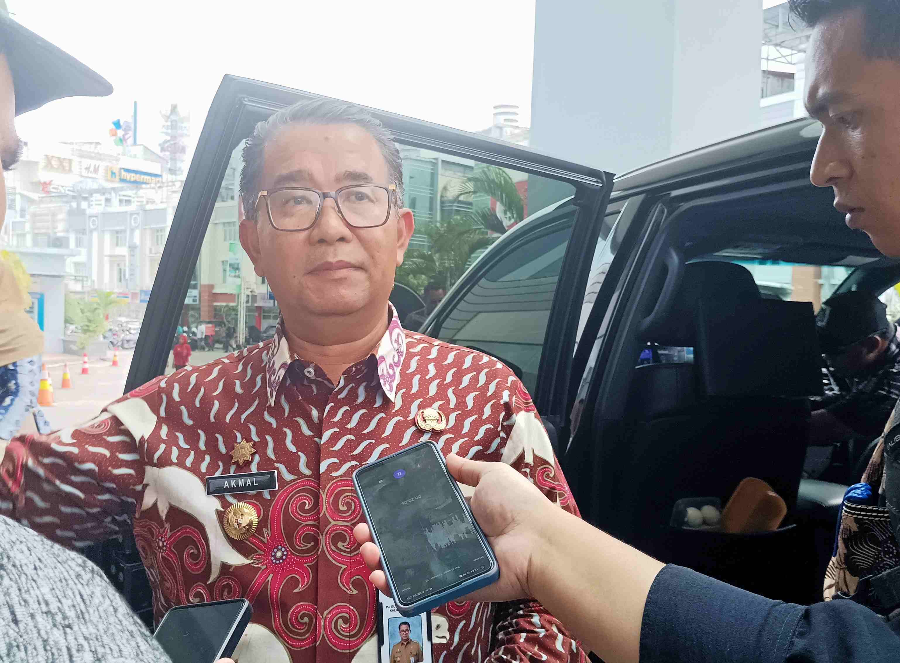 Pj Gubernur Kaltim Akmal Malik. (Foto: Syahrul)