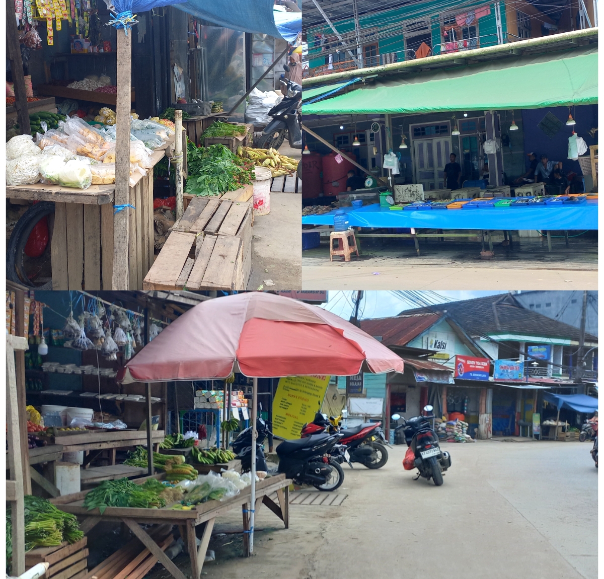 PASAR TUMPAH: Sejumlah pedagang di Jalan Gerilya menerima jika di relokasi. Namun, harus satu titik, Jumat (19/7). (FOTO: EKO PRALISTIO)