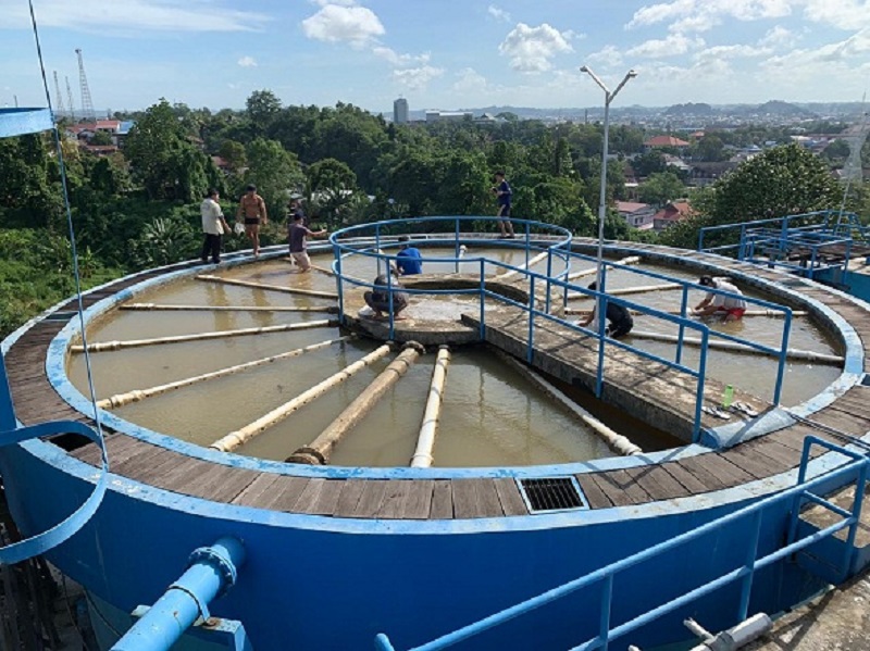 JAGA KUALITAS: Perumdam Tirta Kencana Kota Samarinda akan  menguras IPA Tirta Kencana pada Selasa hingga Rabu (23-24/7) mendatang untuk jaga kualitas produksi.