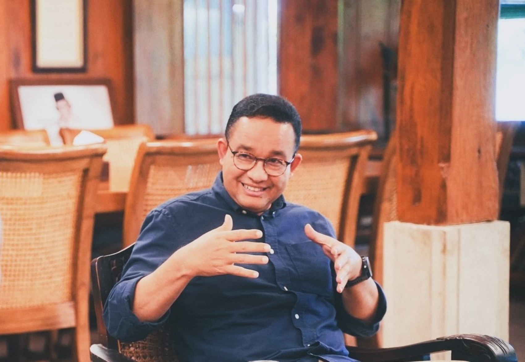 DIDUKUNG: Nasdem resmi usung Anies Baswedan maju Pilkada Jakarta 2024.