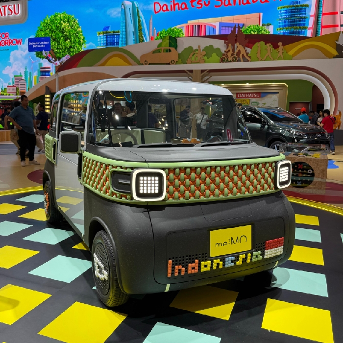 CURI PERHATIAN: Daihatsu me:MO mobil listrik konsep bersegmen Kei-Car yang fun dan stylish