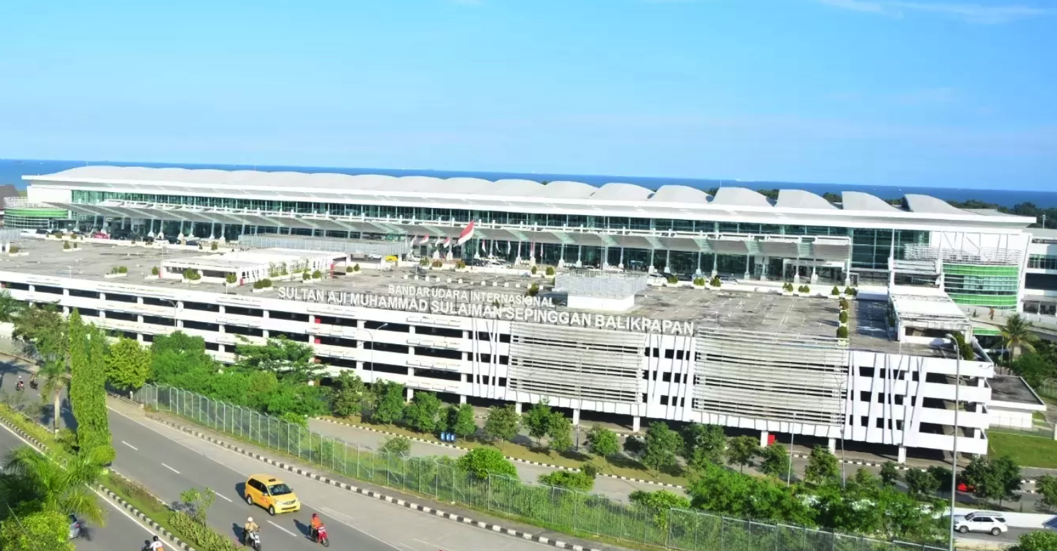 Gedung Parkir Bandara SAMS Sepinggan.(Dok/KP)