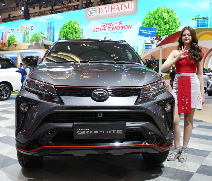INSPIRASI: Daihatsu tampilkan unit modifikasi Terios Graphite dengan konsep Elegant dan Sporty