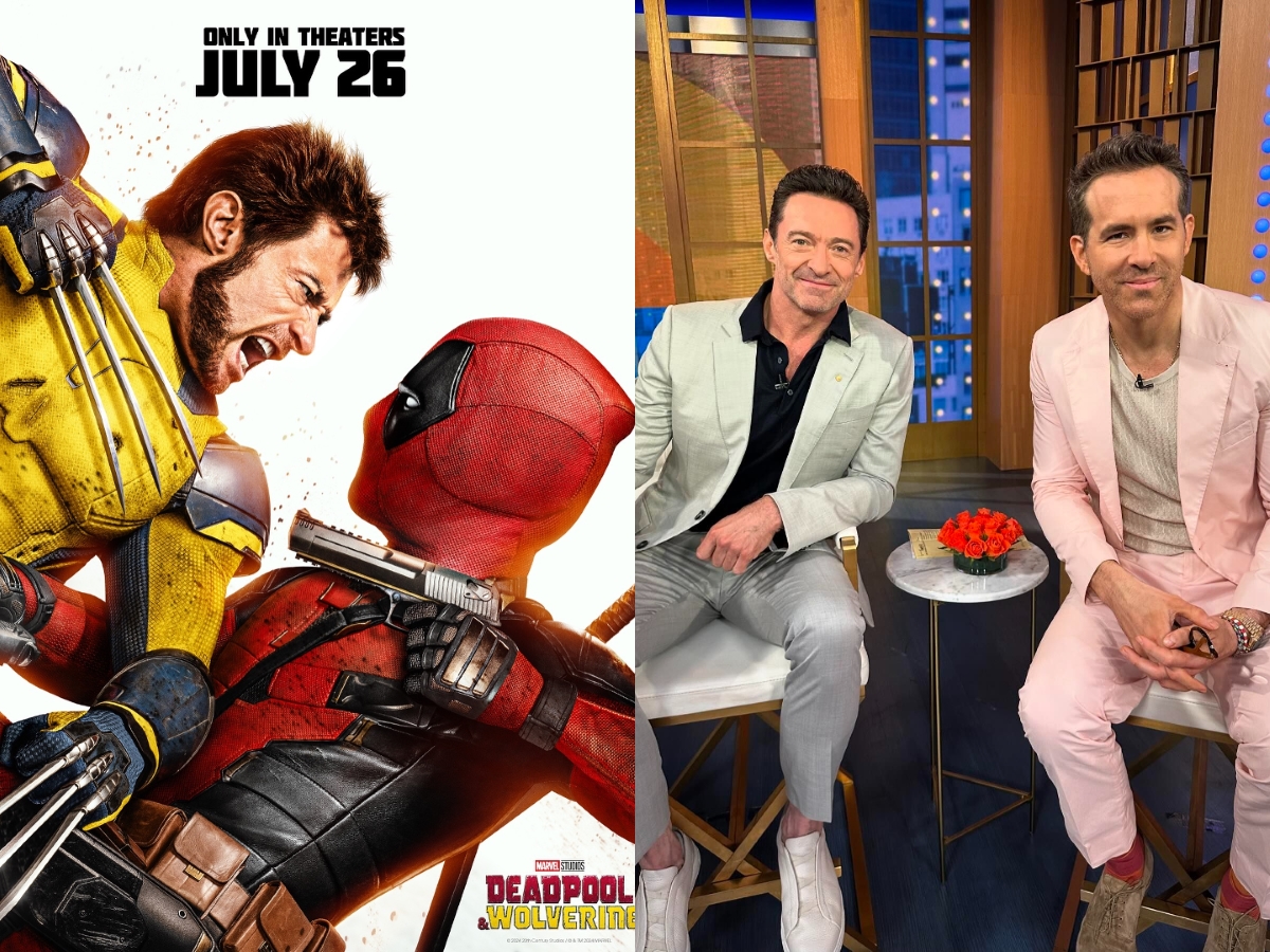 PERSAHABATAN: Ryan Reynolds dan Hugh Jackman telah bersahabat selama 17 tahun sebelum perankan Deadpool and Wolverine