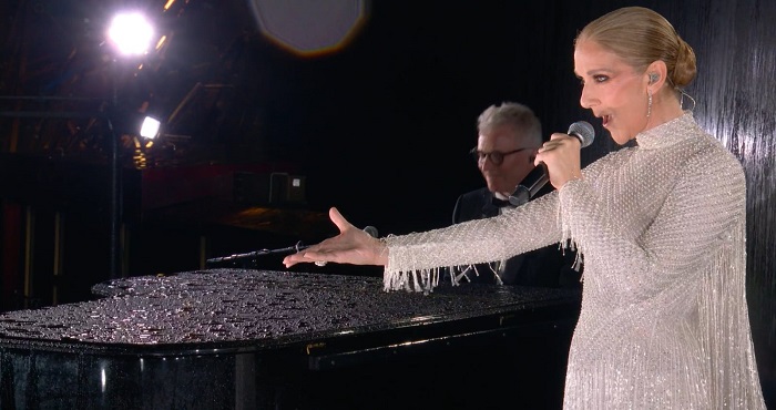 Celine Dion menutup Upacara Pembukaan Olimpiade Paris 2024 dengan membawakan lagu "L