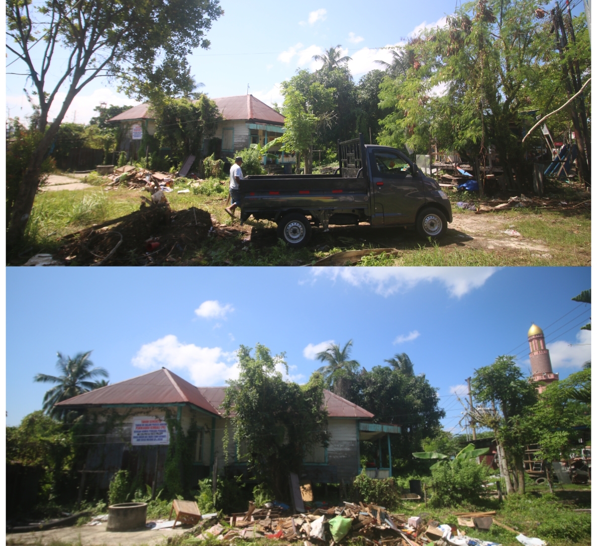 EKSEKUSI: Lokasi lahan yang siap dibangun menjadi rumah sakit umum daerah di Balikpapan Barat. (FOTO: FOTO: ANGGI PRADITHA/KP)