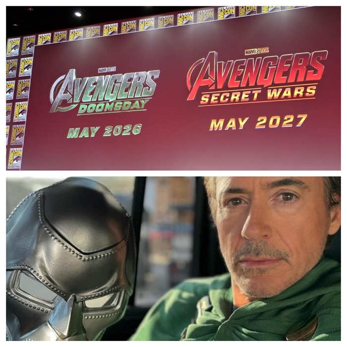 Avengers: Doomsday yang akan menghadirkan Robert Downey Jr sebagai penjahat utama.