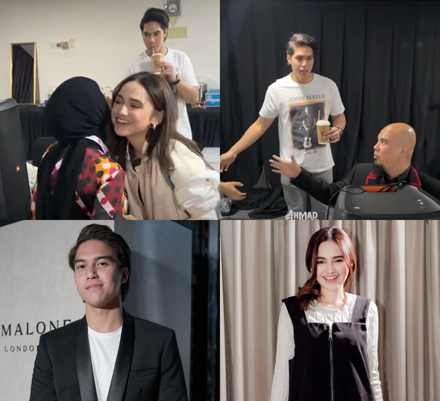 SERIUS: Momen Syifa Hadju diperkenalkan El Rumi kepada ayahnya, Ahmad Dhani, dan ibu sambungnya, Mulan Jameela, Senin 29 Juli 2024.
