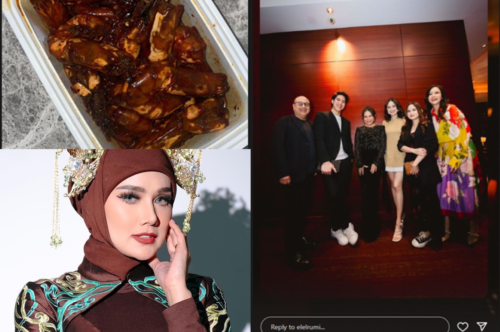SEMAKIN AKRAB: Syifa Hadju nonton bersama El Rumi, Maia Estianty dan Irwan Murssy. Syifa juga dikirimi udang oleh MUlan Jameela, 30 Juli 2024.