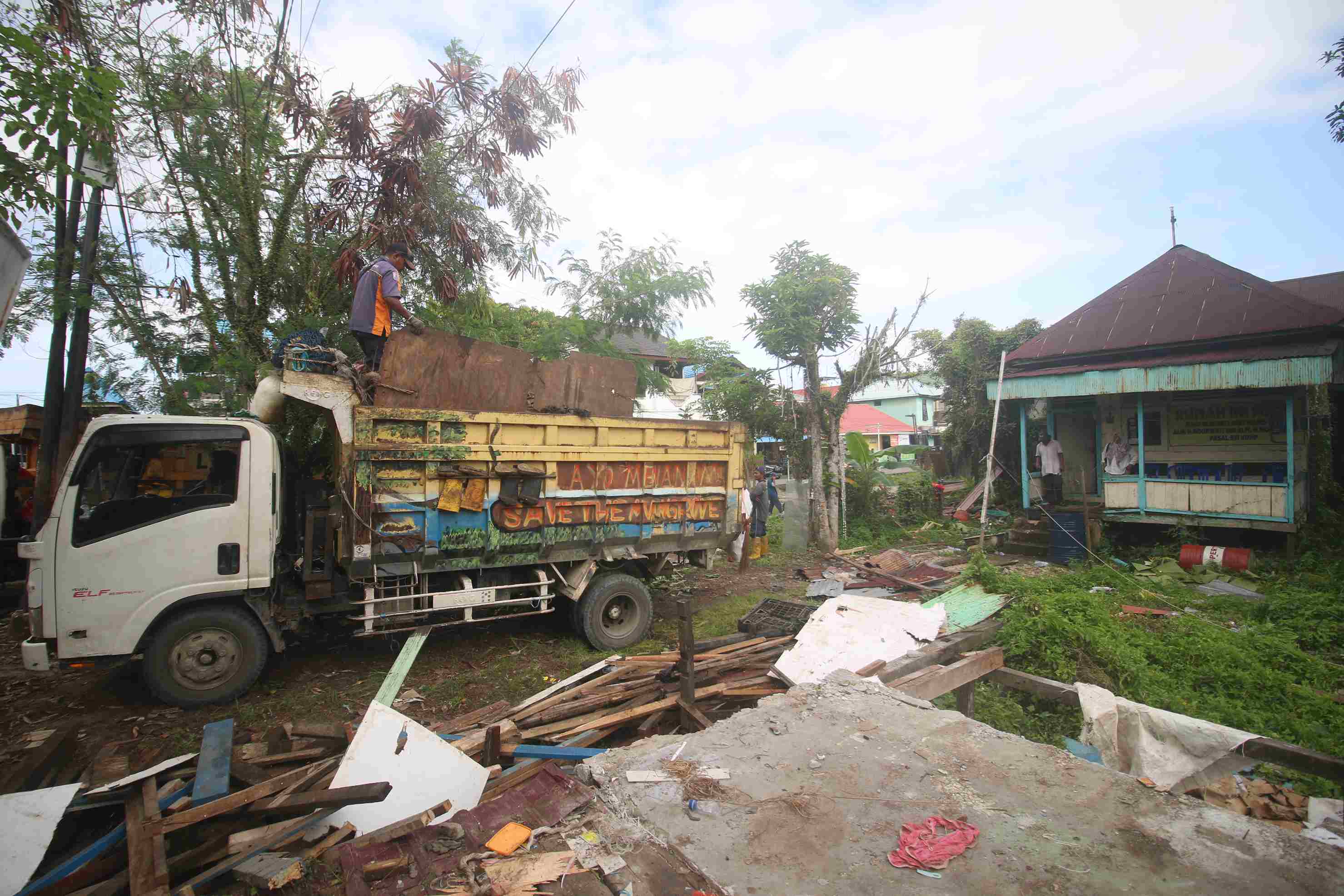 SUDAH KLIR: Area lahan untuk pembangunan Rumah Sakit Balikpapan Barat. (Foto: Anggi/KP)