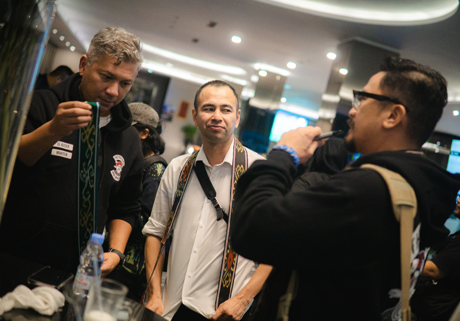 Raffi Ahmad saat menginap di Hotel Platinum Balikpapan. (Ist)