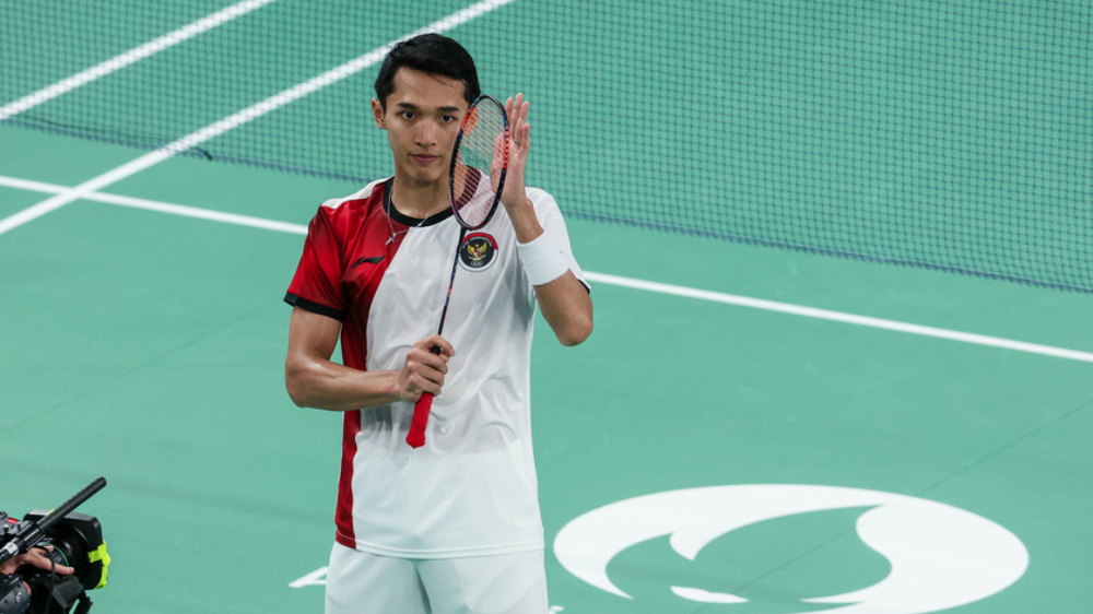Jonatan Christie dikalahkan pebulu tangkis India di Olimpiade Paris 2024.