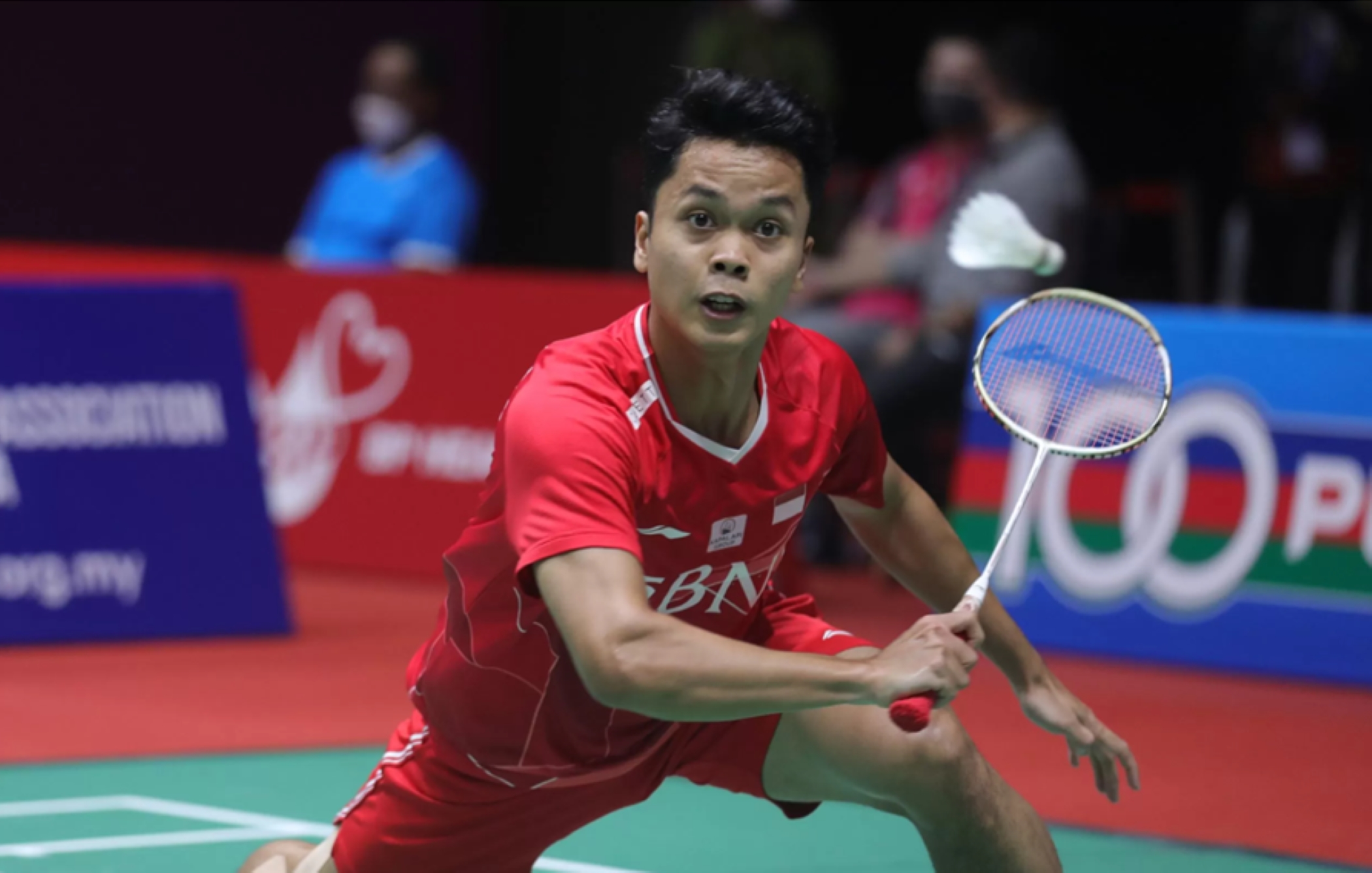 Anthony Ginting gagal menembus 16 besar di Badminton Olimpiade Paris 2024, Rabu 31 Juli 2024.