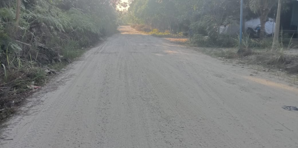ALTERNATIF: Jalan alternatif Kubar-Samarinda melewati 4 kampung di Kecamatan Mook Manar Bulant. (FOTO: SUNARDI/KP)