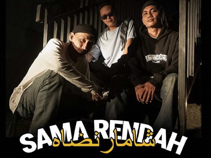 KEBANGGAAN: Hip-hop Samarinda masih menyala, Ovant, Gesid, dan Albert menwarkan suasana old school yang menyegarkan permusikan hip-hop di Samarinda.