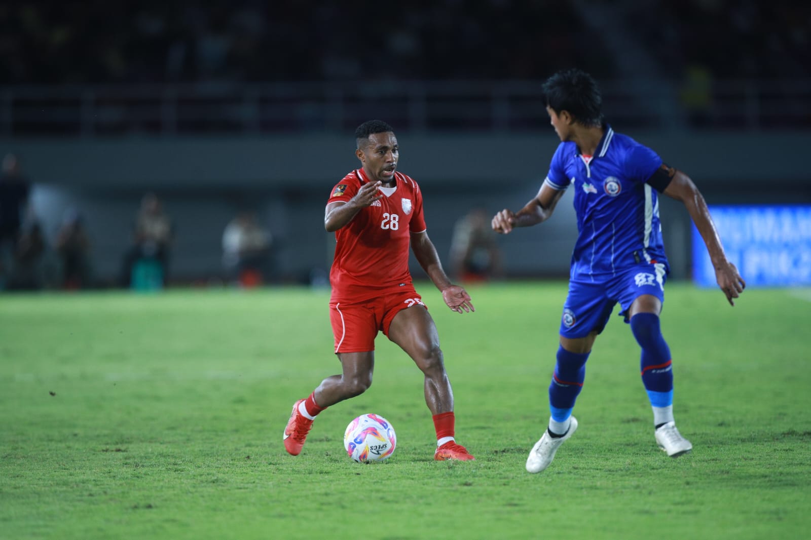 SIAP BERKOMPETISI: Terens Puhiri dkk sudah cukup siap mengarungi Liga 1 2024-2025. (FOTO: DONI ADITYA HARYONO)
