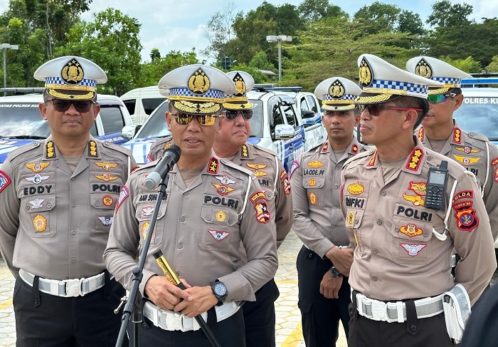 KESELAMATAN: Kakorlantas Polri Irjen Pol Aan Suhanan menyerukan agar saat pengawalan mengutamakan keselamatan.