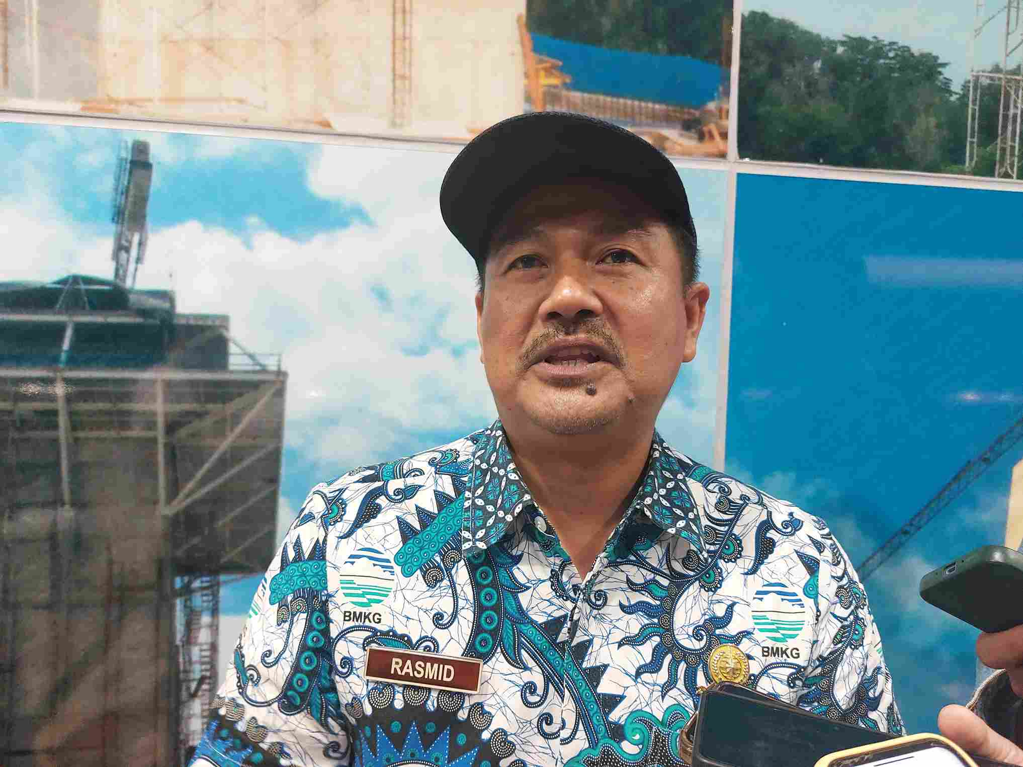 Kepala BMKG Balikpapan Rasmid. (Foto: Dina/KP)