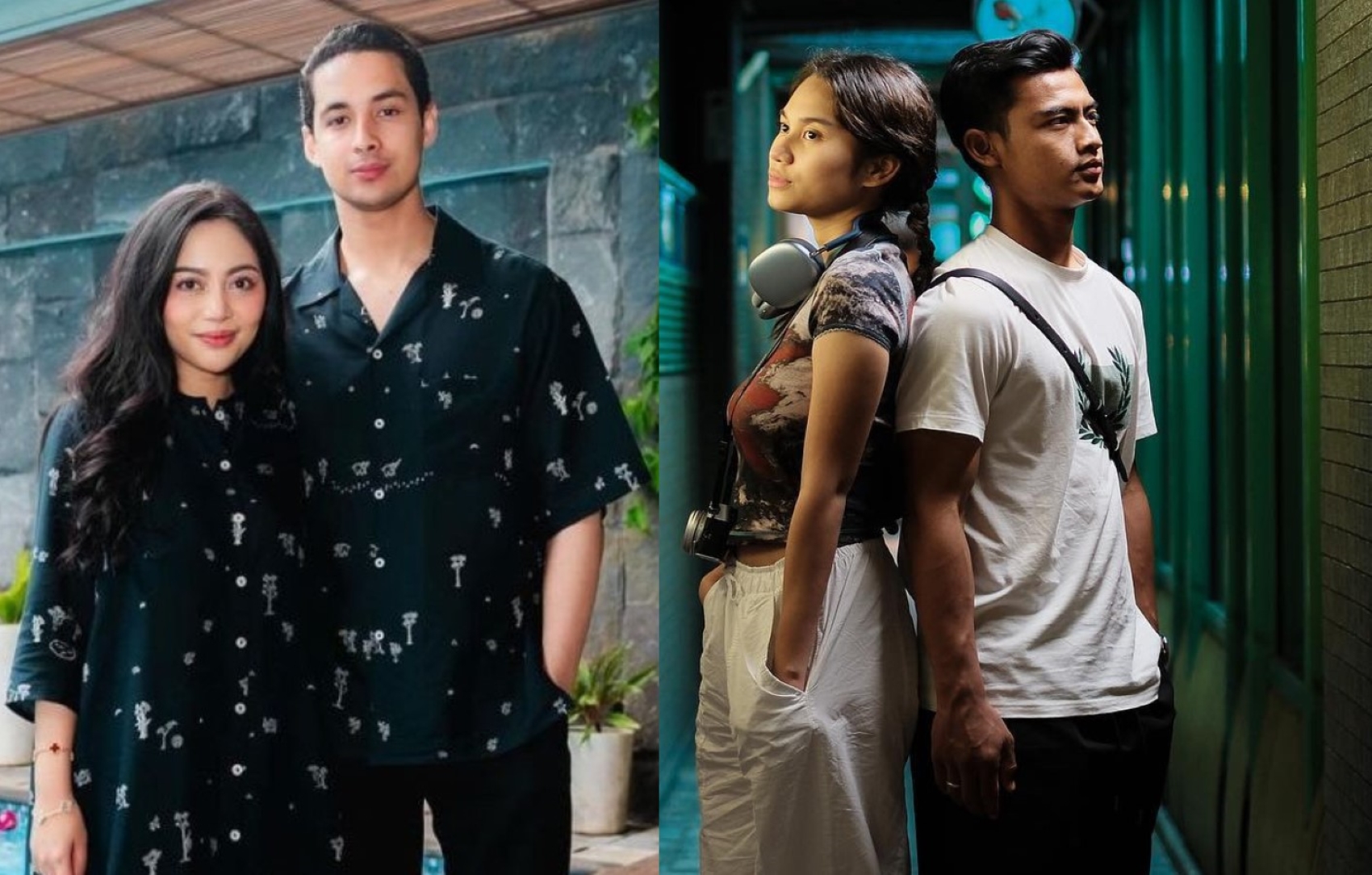 Azizah Shalsa (kanan) diduga selingkuh dari sang suami, Pratama Arhan, dengan mantan pacar Rachel Vennya, Salim Nauderer, Selasa (20/8/2024).