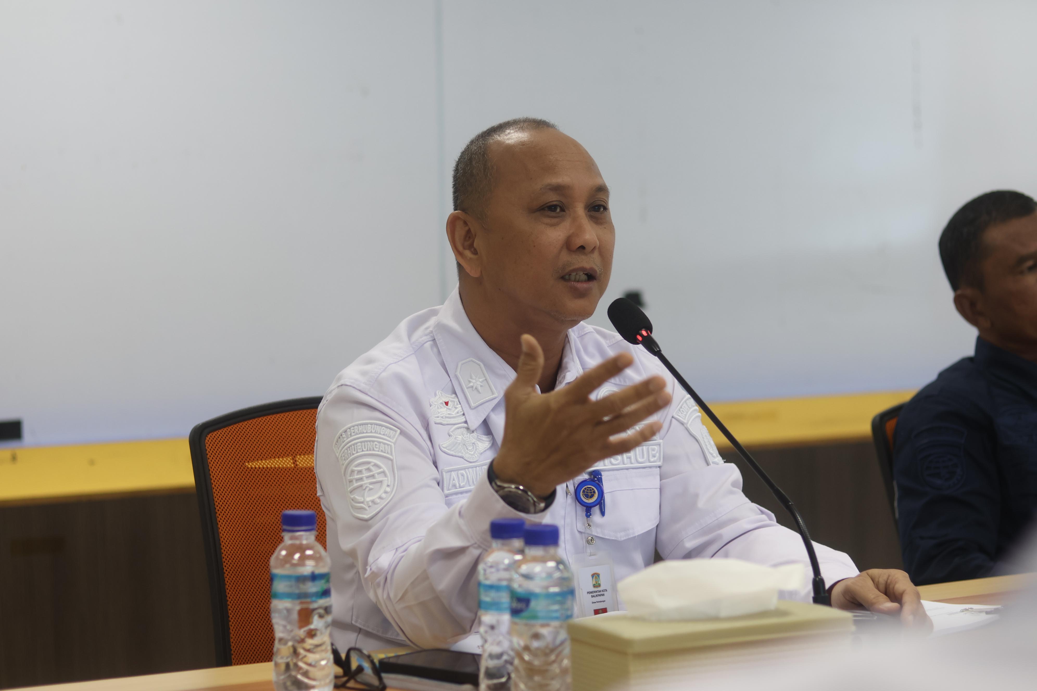 Kadishub Balikpapan Adwar Skenda Putra. (Foto: Anggi/KP)