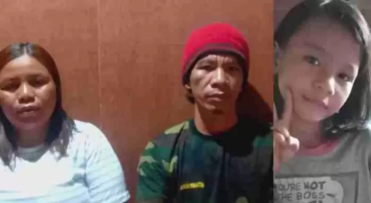 Salfinus Mulyono dan Rustina Yutmilda saat diwawancara Kaltim Post pada hari keenam Amel menghilang.(FOTO: DOK/KP)