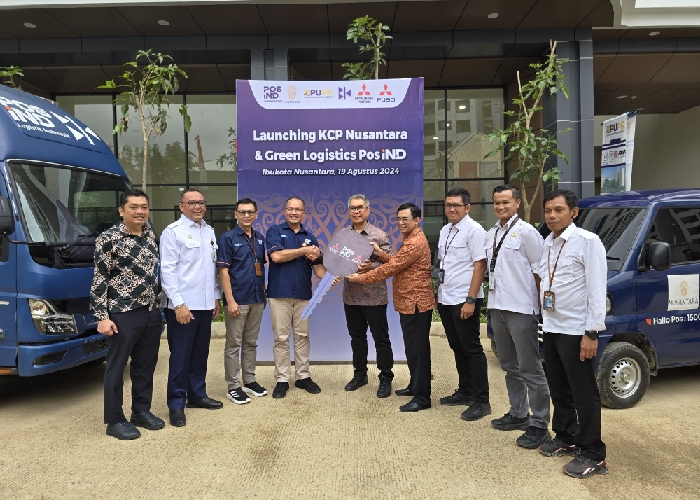 Peresmikan gerai kedua Pos Indonesia di Ibu Kota Nusantara (IKN)