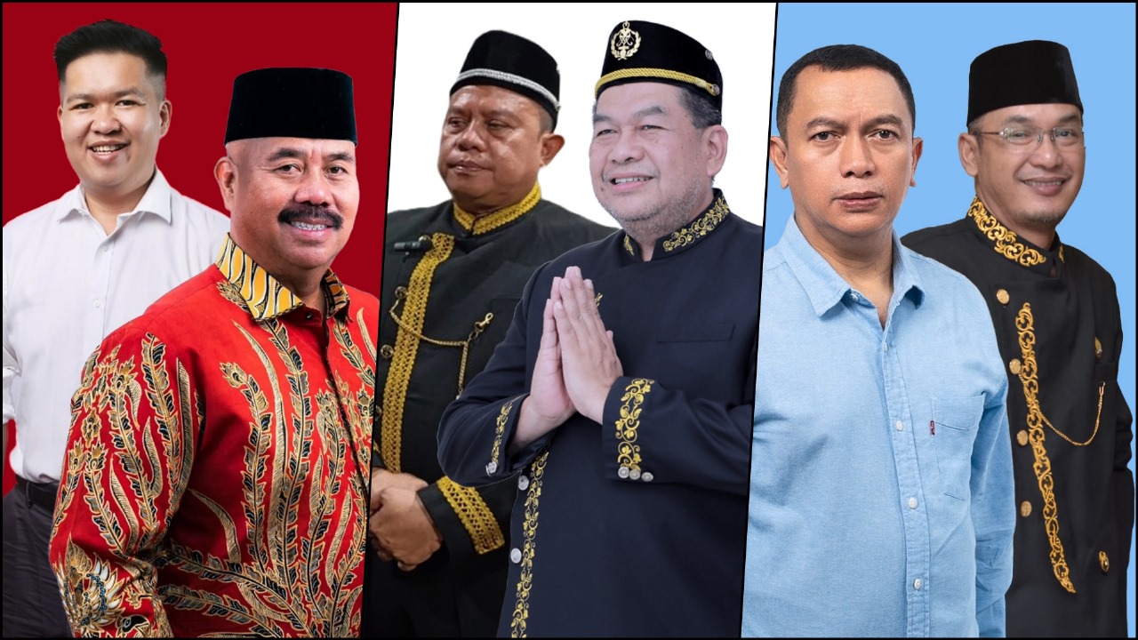 SIAP BERTARUNG: Edi Damansyah-Rendi Solihin; Awang Yacoub Luthman-Akhmad Zais, dan Dendi Suryadi-Alif Turiadi. (Ist)