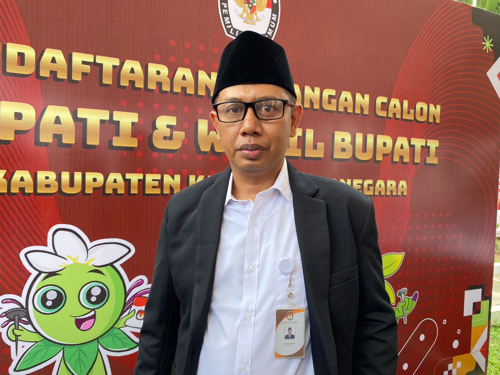Ketua KPU Kukar Rudi Gunawan.(Foto: Rifqi)